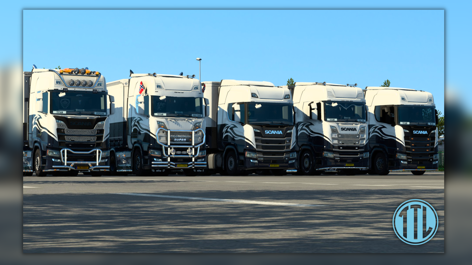 Titan Transport Logistics Original Paint Job