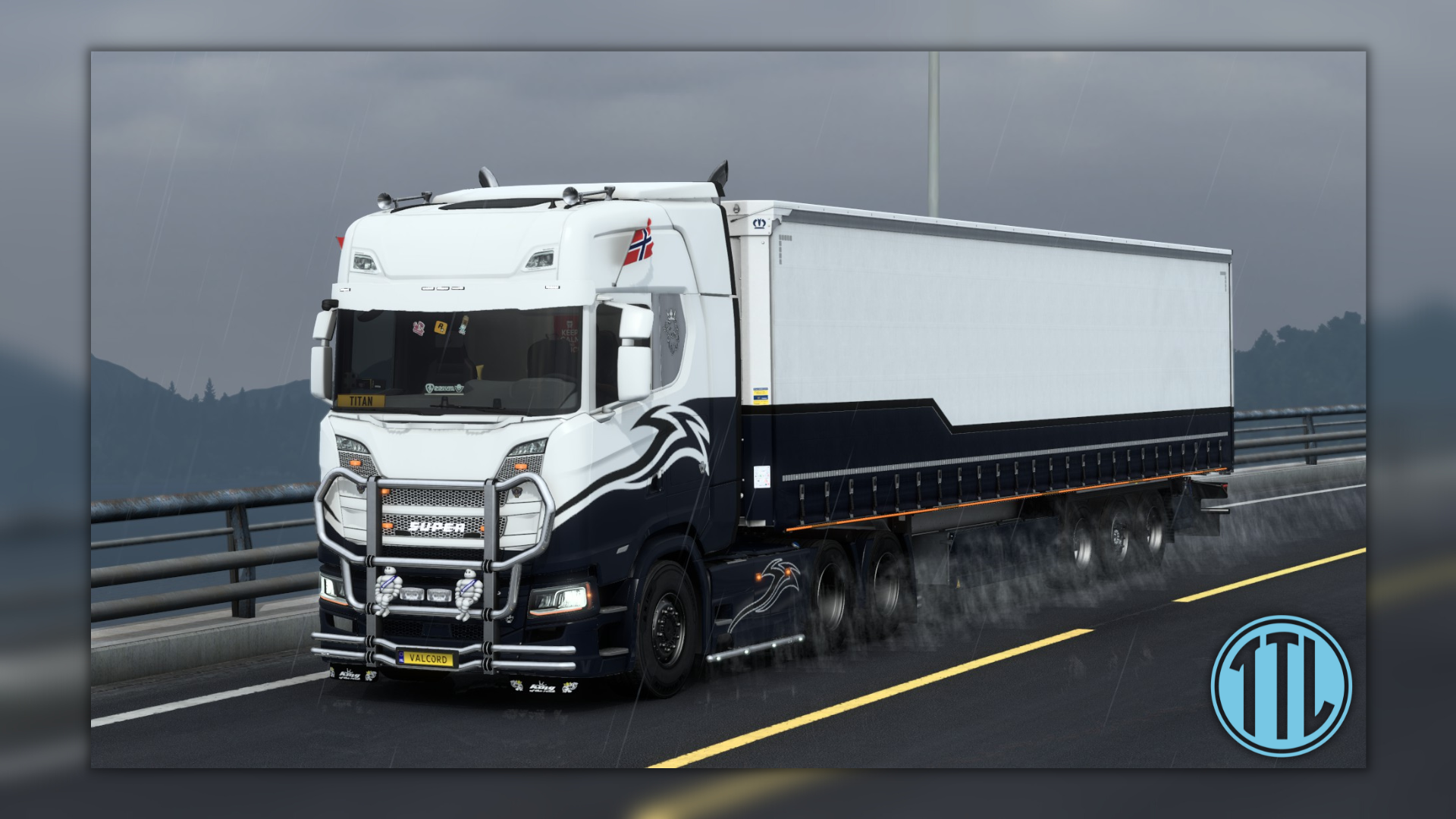Titan Transport Logistics Original Paint Job